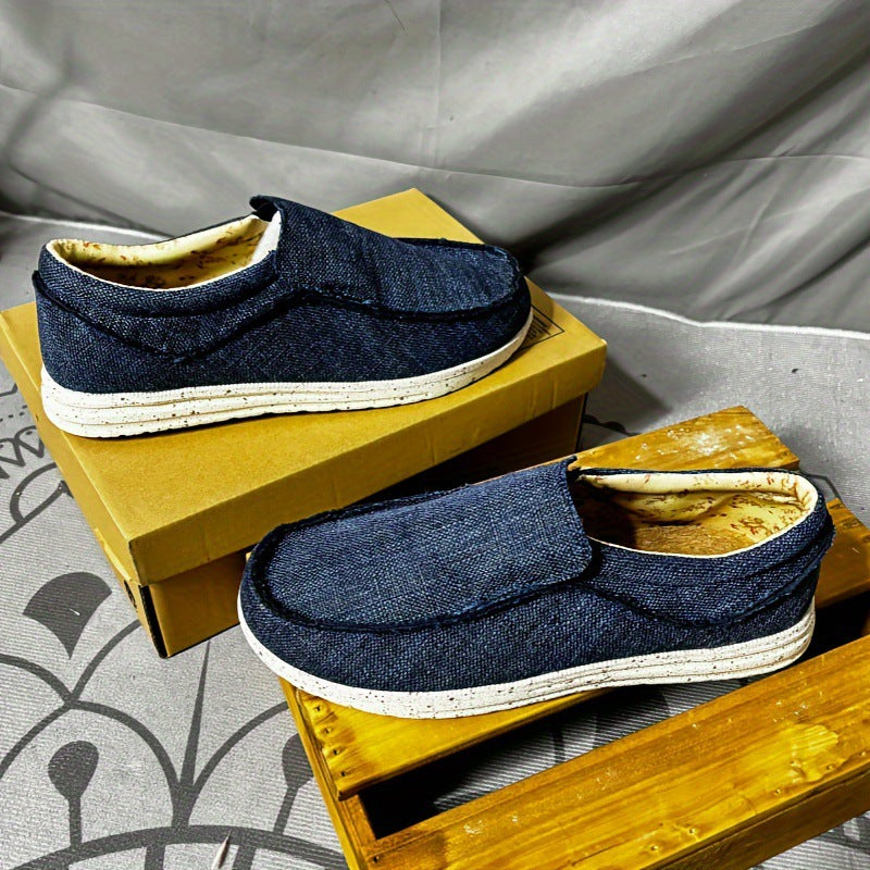 Summer Breathable Canvas Shoes For Men