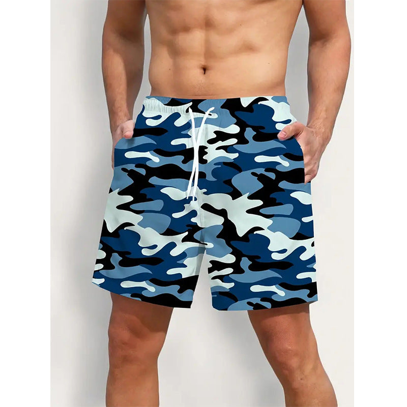 Fashion Cool Streetwear Men's Beach Shorts