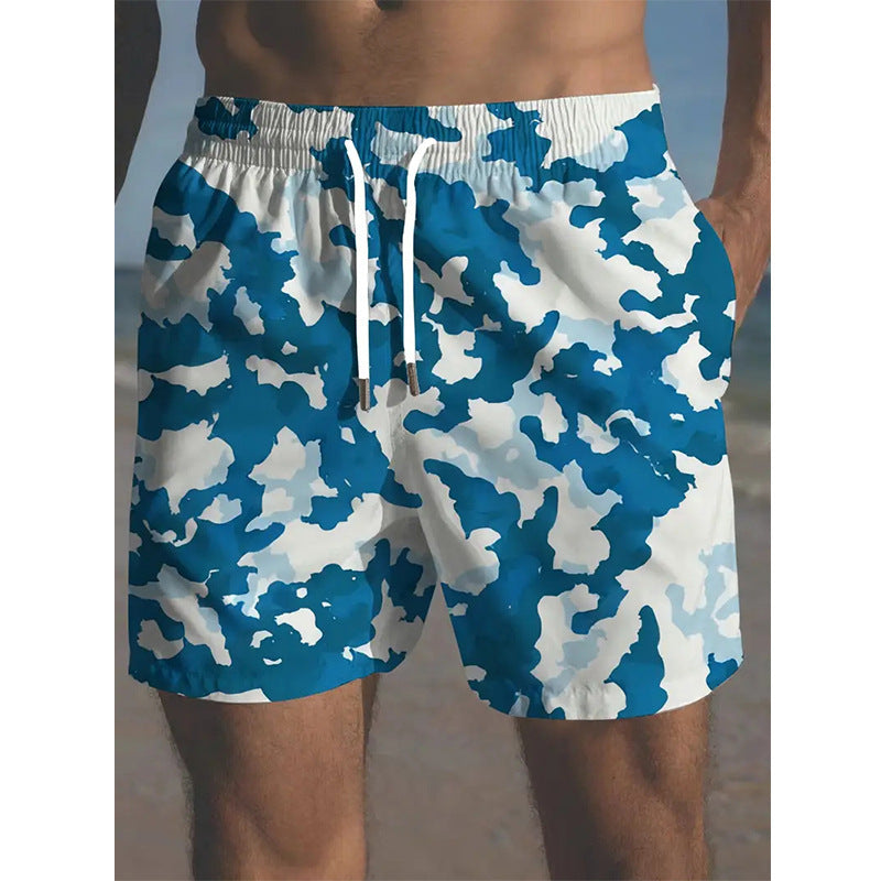 Fashion Cool Streetwear Men's Beach Shorts
