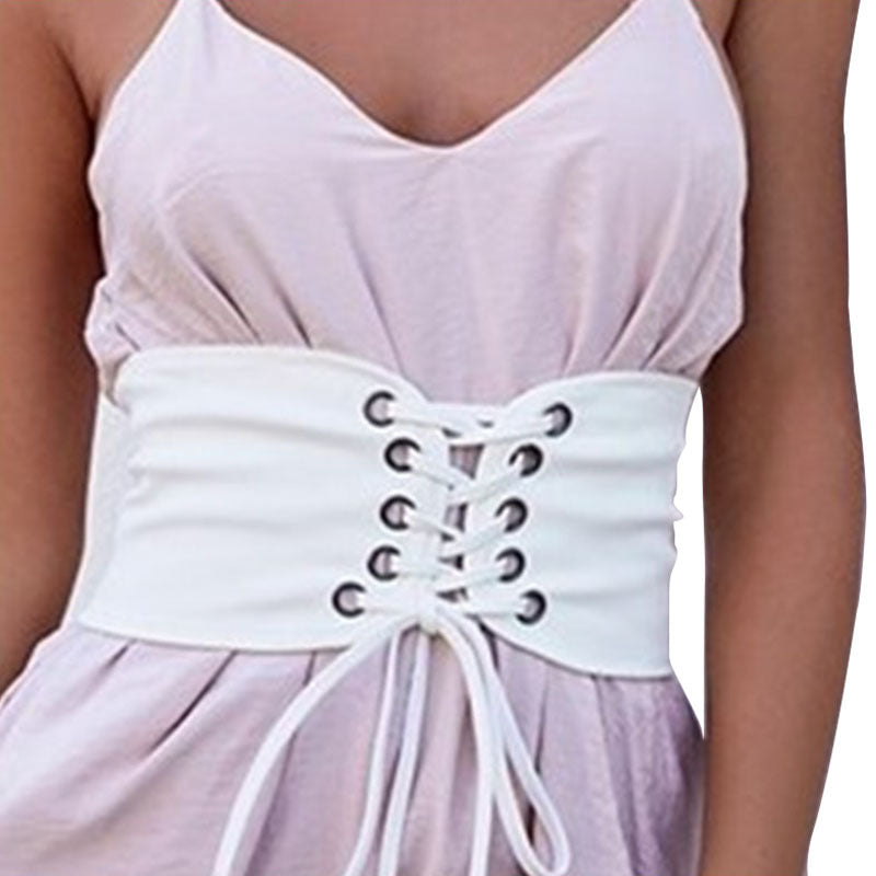 Trendy Clothing Accessories Knitted Pure Color Tied Belt