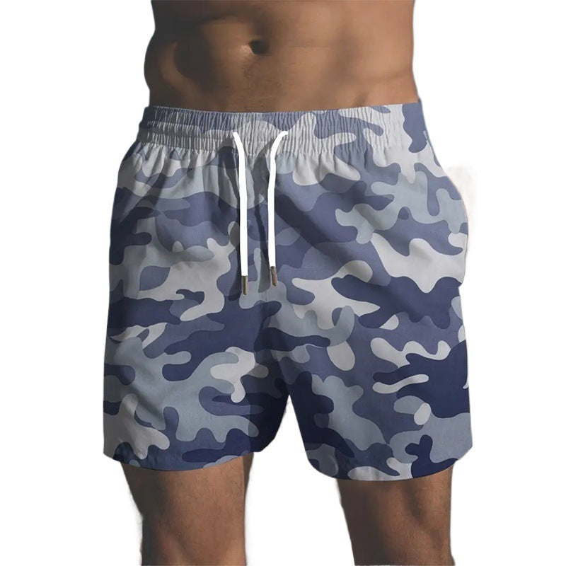 Fashion Cool Streetwear Men's Beach Shorts