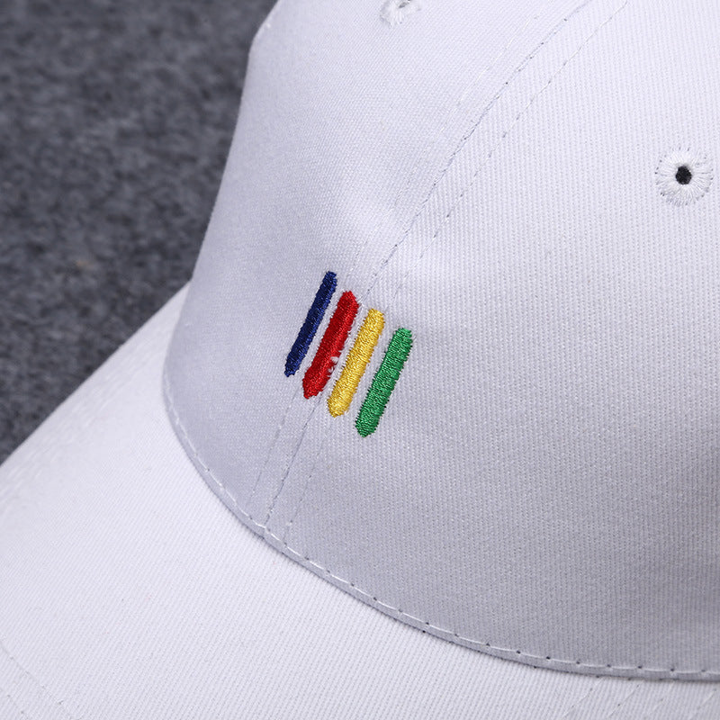 In the autumn of 2021 new Korean male adult baseball cap hat hoop outdoor clothing accessories supply peaked cap hat