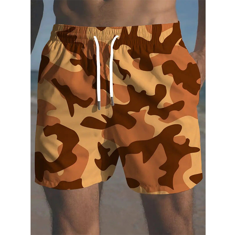 Fashion Cool Streetwear Men's Beach Shorts